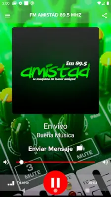 Fm Amistad 89.5 android App screenshot 1